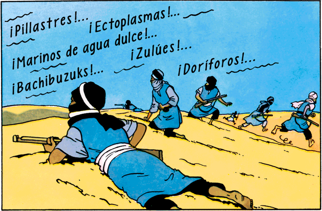 Case mémorable dans le crabe aux pinces d'or